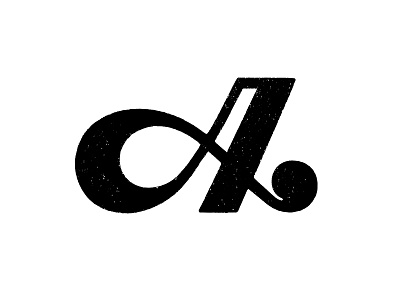 A a a logo letter letter a lettermark logo logotype mark monogram symbol typography