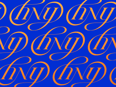 HNY ambigram