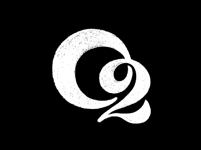 O2 letter logo logotype mark monogram oxygen sketch symbol typography