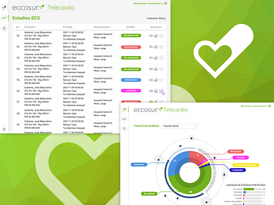 Eccosur - Dashboard Design dashboard ui