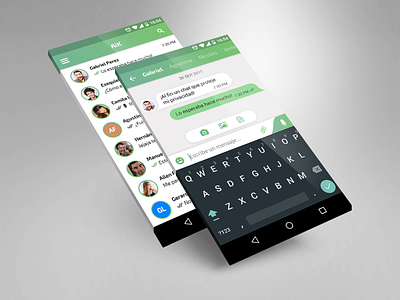 Encrypted Chat App UI