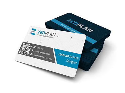 Business Card - ZedPlan Brand Identity brand design brand identity branding business business card tech