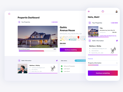 Real State App app buy house design house interface real state sell house ui ux