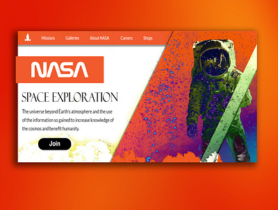 NASA design graphicdesign ux uxdesign web webdesign