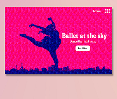 Ballerina design graphicdesign ux uxdesign web web design webdesign webdesigns website websitedesign