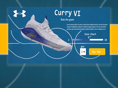Curry 6 design graphicdesign sneakers ux uxdesign web web design webdesign webdesigns