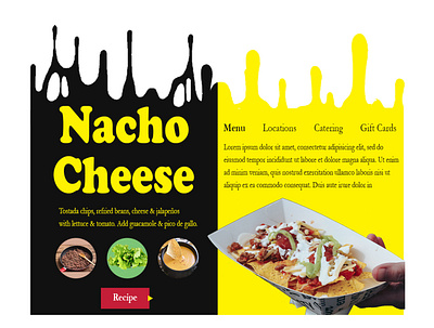 Nachos design graphicdesign ux uxdesign web web design webdesign