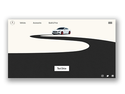 White Benz design graphicdesign ux uxdesign web web design webdesign webdesigns website