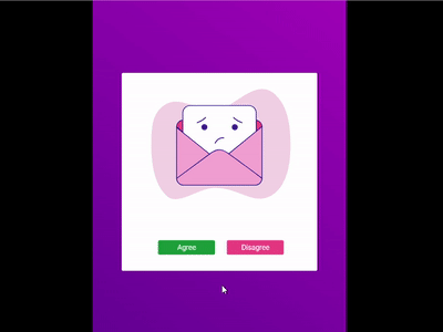 Message adobe xd animation app design ui