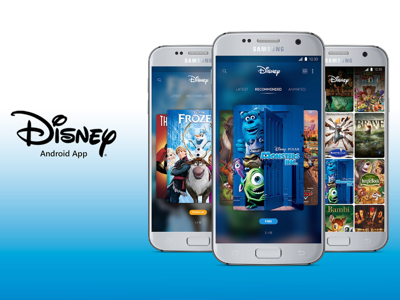 DISNEY MANIA App adobe photoshop adobe xd app ui creativity designer disney ui design