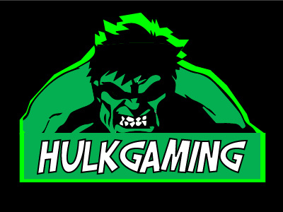Dribble game logo hulk logo logo design