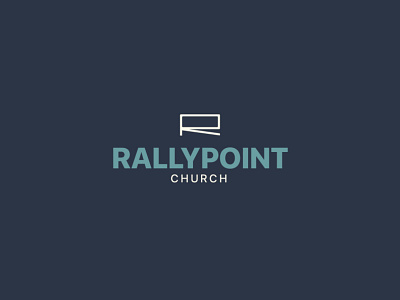 Rallypoint Church brand and identity branding church branding church graphic church media churchmedia graphic design logo logo design vector