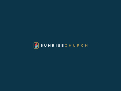 Sunrise Church Branding brand and identity branding church branding church graphic church media design graphic design illustrator logo logo design