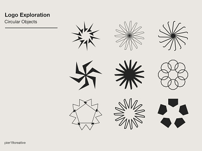 Logo Exploration of Circular Objects