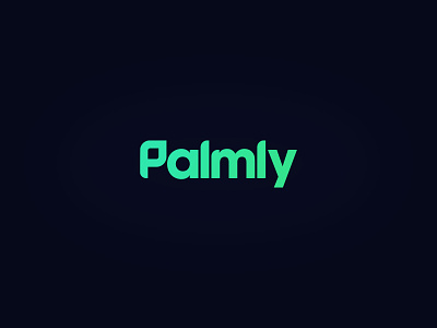 Palmly brand and identity branding design graphic design illustration illustrator logo logo design ui vector