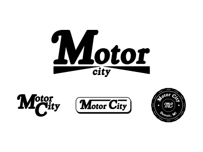 Motor City Logo Exploration branding detroit detroit logo graphic design graphic design illustration logo logo badge logo design logo mark michigan logo motor city retro art typography vector vintage logo