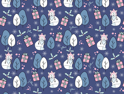 Arctic Fox Wrapping Paper