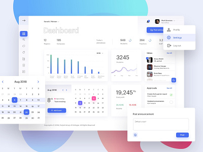 School Management Dashboard