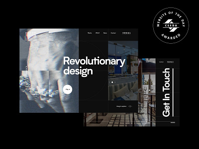 Website of the Day after animation dark effects interaction interface typography ui ux web