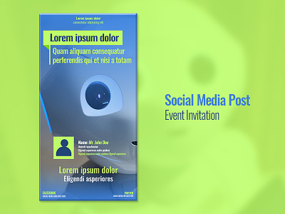 Social Media Post #1 event invitation pamphlet post social media social media post social media templates