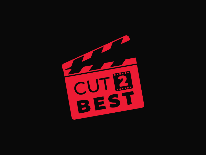 Cut 2 Best brand gif illustrator logo logo concept media photohsop studio