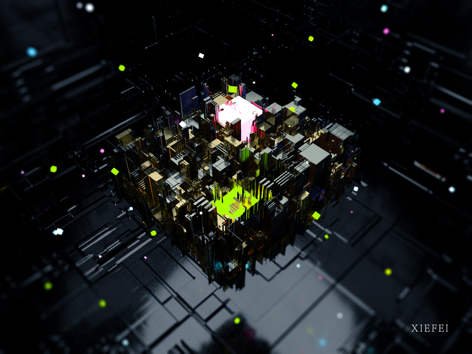 Metal space by xiefeidemo on Dribbble