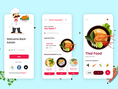 Food App Design