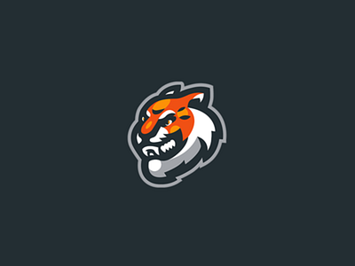 tiger mascot logo aggressive branding mascot tigerlogo