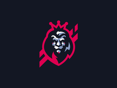 lion mascot logo