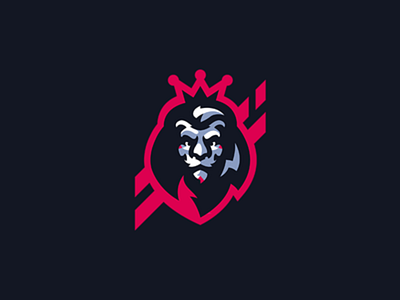 lion mascot logo aggressive branding lionlogo mascot