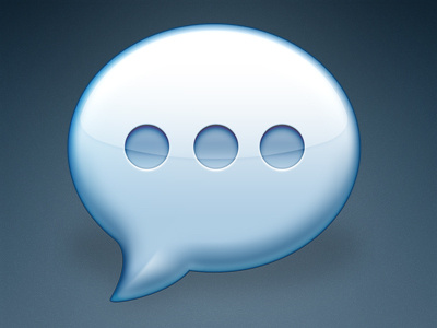 Bubble icon bubble chat icns icon mac replacement