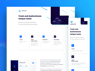 Libellum Landing Page