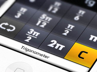 Trigonometer app iphone math