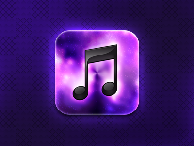 Music app icon icon music