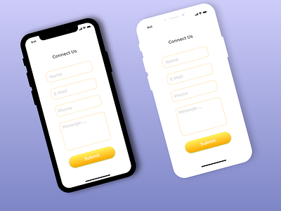 Contact Us(DailyUi 028 ) contact contact form contact us help ios app ios10 support