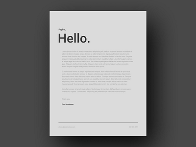 Resume & Cover Letter Template for Figma by Michael Yonke ...