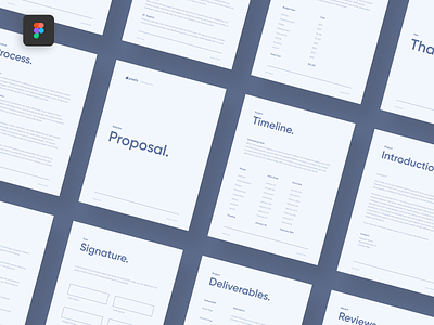 My Figma Website Proposal Template 👍 clean figma minimal proposal proposal design proposal template proposals proposify template template design templates website yonke