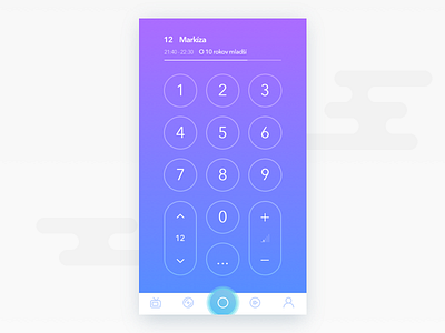 Remote app calculate concept control home program remote smart smarthome television tv ui