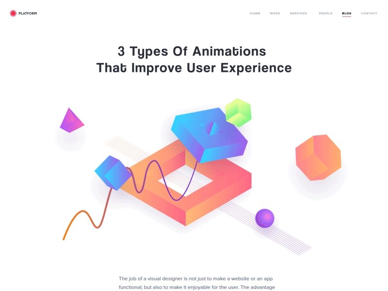 3 Types Of Animations That Improve User Experience