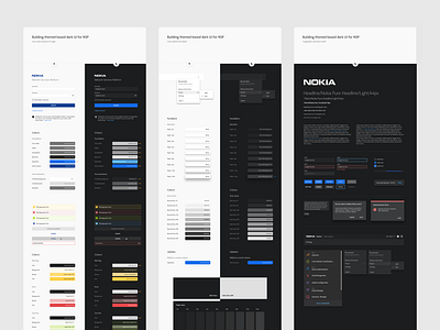 Dark them UI POC proposal