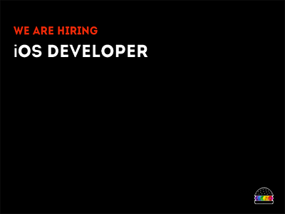 We are hiring - i0s Developer agency developer hire hiring ios