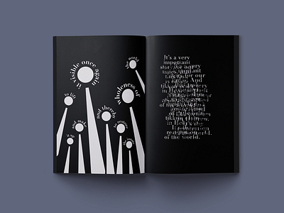 Birth of the World (4/6) adobe illustrator booklet editorial design graphic design illustration storytelling typography visual