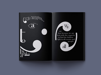 Birth of the World (3/6) adobe illustrator booklet editorial design graphic design illustration storytelling typography visual