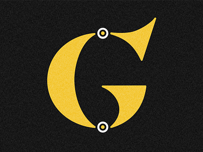 Letter G 36 days 36 days of type adobe illustrator challenge design drop cap letter g lettering typography