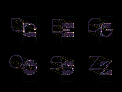 Design process – variable font Stories