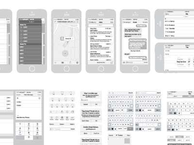 Free iPhone Vector Wireframing Toolkit ios7 wireframing toolkit template vector illustrator free iphone