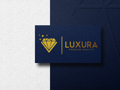 A Luxury Jewelry Brand Logo Design with Mockup abstract artwork branding design dribbleartist flat illustration illustrator logo typography vector