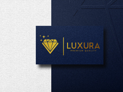 A Luxury Jewelry Brand Logo Design with Mockup