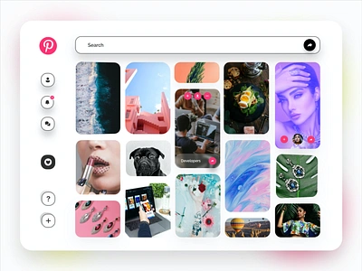 Pinterest redesign desktop desktop app images pin pin board pinterest redesign redesign concept redesigned website website design