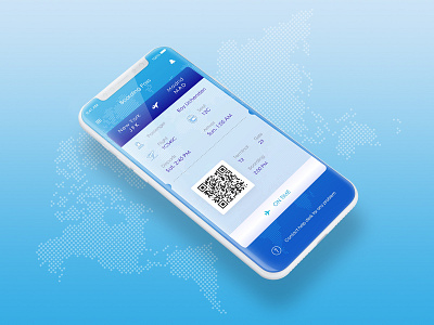 Boarding Pass ✈️ DailyUI #24